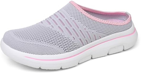 Meik Mangni Zoccoli e Sabot Donna Uomo Traspirante Pantofole da Casa Antiscivolo Ciabatte all'aperto Estate Scarpe da Giardino,Rosa,Dimensione:36 EU