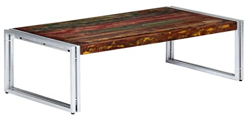 Generisch Couchtisch 120x60x35 cm Altholz Massiv,jiangboyue-247822