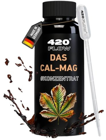 420Flow CalMag - Calcium- und Magnesium Dünger, Optimaler Nährstoff für Pflanzen und Hanf, Verhindert Mangelerscheinungen, Essenzielles Set (250ml)