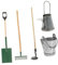VICASKY 1 Set of Dollhouse Miniature Gardening Tools and Accessories for Miniature Gardens Fairy Figurines and Dollhouse Decor for Micro Landscape Ornaments and Dollhouse