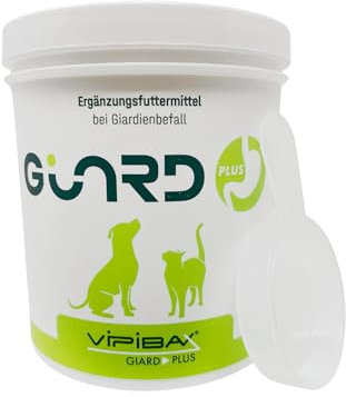 ViPiBaX Giard Plus – Natürliches Ergänzungsfuttermittel für Hunde & Katzen – Zur Unterstützung der Darmflora & des Immunsystems