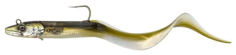 Savage Gear Conger EEL - Ultimativer Raubfischköder, mehrere Farben, 50g-200g, Meeresköder, Heilbuttköder, Gummifisch, Jig-Köder