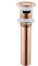 Tappo per lavandino, Tappo per lavandino a scomparsa, Piletta di scarico for lavandino del bagno, Oro rosa, Scarico for lavabo Click Clack, Tappo pop-up for scarico for lavandino del bagno, Scarico a