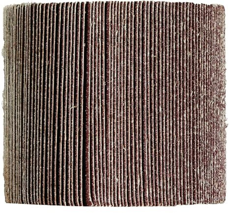 Original Einhell Schleiflamellen-Bürste 120 x 100 mm (Bürstenschleifer-Zubehör, für Einhell Akku-Bürstenschleifer TP-BR 18/32 Li BL, zum Schleifen von Holz & Metall, Ø 120 mm)