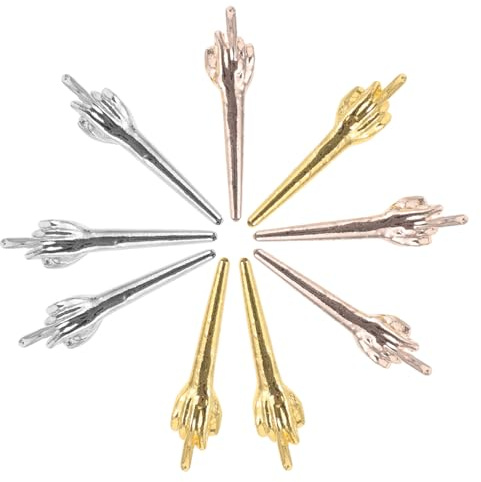 FRCOLOR 9 Stück Teiliges Kleine Robuste Resin Punkte für Indoor Brettspiele Glatte Oberfläche Einfach zu Lagern Praktisches Zubehör zum Kartenspiel Punkteverfolgen Vielseitig für Familien