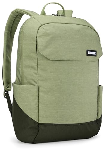 Thule leisure backpack daypack with laptop compartment Lithos Backpack 20L Quiet Green/Darkest Green light green