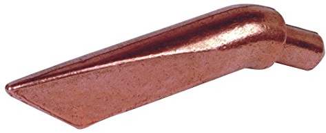 Lötkolben Set - Lötlampe mit Piezozündung - Dachrinnen Lötset - Schweißbrenner - Lötzubehör - Lötspitze - Kupferstück 70 g für Dachdecker-Lötkolben, Kupferstück 20 x 3.5 mm - EXPRESS