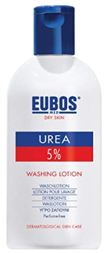 5% UREA Waschlotion mit UREA Intensive Pflege: Sanfte tägliche Reinigung für trockene und raue Haut, reduziert Spannungsgefühl, mit Meeresmineralien, 200 ml