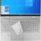 Keyboard Cover for 2021 2020 HP Envy x360 2-in-1 15.6 Laptop with Fingerprint Reader 15t 15m-ed0013dx ed0023dx ed0056nr ee0013dx ee0023d, HP Envy 17 17t 17M cg1013dx cg1029nr US Keyboard Cover -TPU