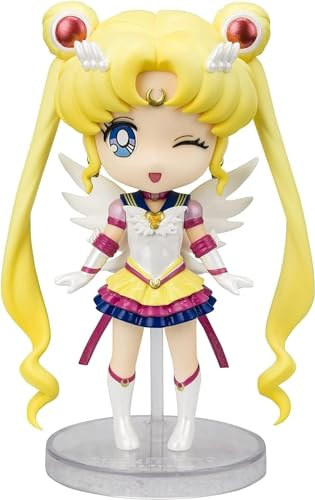 TAMASHII NATIONS 86513 - sailor moon - mini figuarts - eternal cosmos - minifigure 9cm