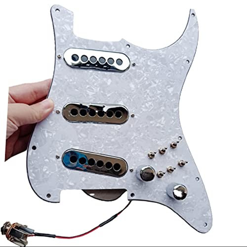 1 Set Prewired Pickguard Für Brian May Pickguard Pickups Für ST-Gitarren Prewired Pickup Pickguard