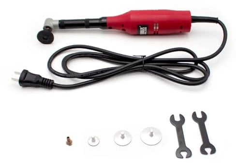 LeTkingok 220V 90° Winkel-Mikro-Winkelschleifer, Elektrische Multifunktions-Schleifmaschine, Gesenkpoliermaschine 130W 10.000U/min