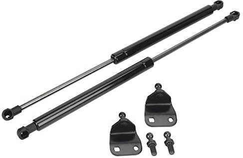 Tokiudeeir 2X Universal 400mm 300N Car Front Cover Bonnet Hood Rear Trunk Boot Shock Lift Strut Support Bar Gas Spring