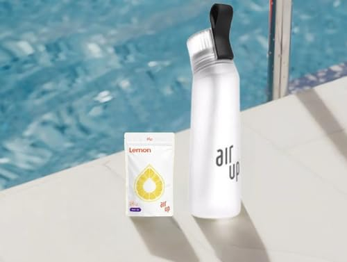 Generic Air Up – Botella blanca de 650 ml + 3 cápsulas de regalo, cápsulas aromatizadas, 0 calorías