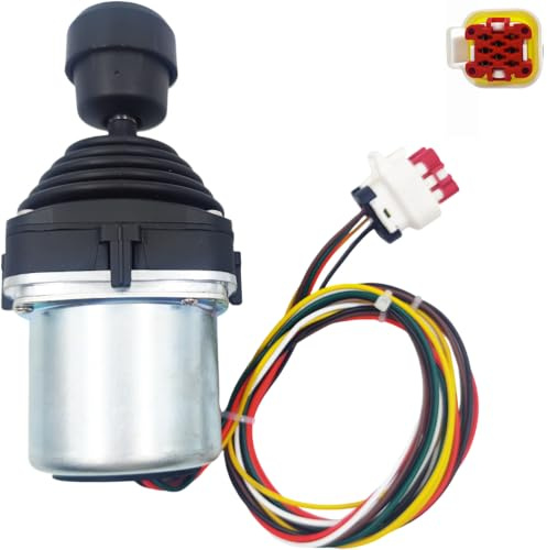 SPJIUQI Lift/Swing Dual Axis Joystick Controller 1600317 1001166539 1001129555 1001118417 für JLG Lifts 18RS 18RSJ 24RS 800A 800AJ 800S 860SJ 1250AJP 1200 0SJP 34 0AJ 400S 450A 450AJ 460SJ 600A 600AJ