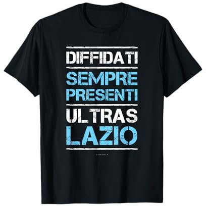 Maglietta Onoriamo I Diffidati Ultras Lazio Regalo Laziale Maglietta