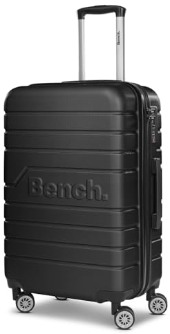Bench mittelgroßer Hartgepäck Check-in Koffer | Trolley 42 x 26 x 69 cm aus hochwertigem, robustem ABS Material | für Damen und Herren | 4 Doppelrollen & TSA-Schloss | Seattle Serie
