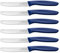 targzier Tamato Knives Set of 6,Extra Sharp Serrated Kitchen Knife,Stainless Steel Dinner Knives,Fruit Knife,Utility Knife of Cutting Tamatoes,Vegetables,Fruits