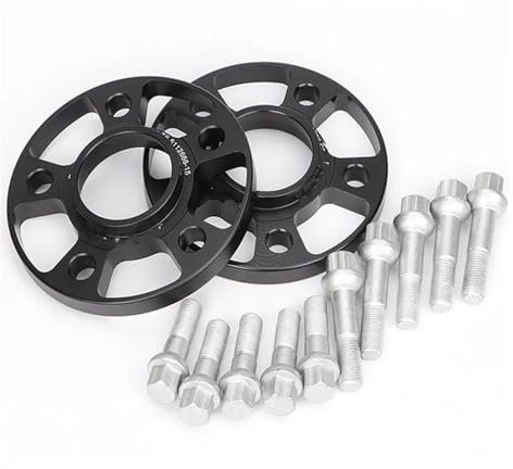 Auto Distanzscheiben Spurverbreiterungen 2 Stück Für Benz W204 W205 12/15/20mm 7075 Aluminium Geschmiedet Spurverbreiterungen Adapter PCD 5x112 CB = 66,5mm(ID = OD) M14x1.5(2PCS 20mm)
