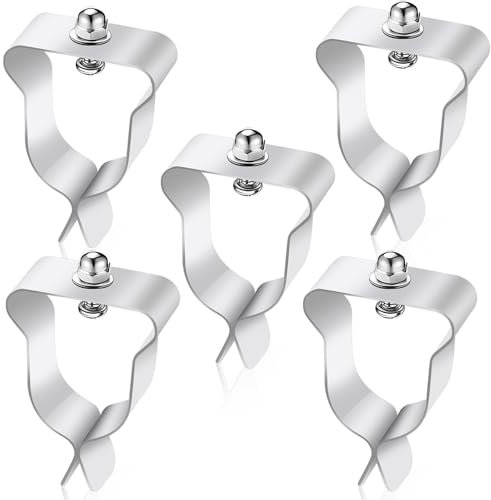 5 pezzi di clip a molla esterna per zanzariera per finestre, forniture per coperture per finestre del seminterrato, coperture per pozzetti per finestre del seminterrato, coperture per pozzetti per