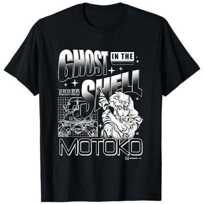 Ghost in the Shell Stand Alone Complex Motoko Grid T-Shirt