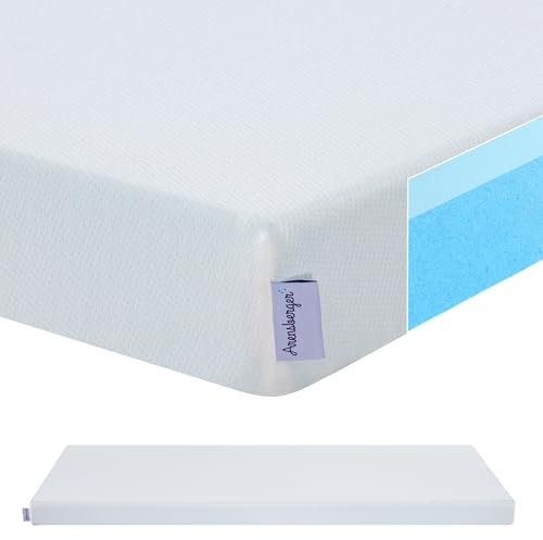 Arensberger Matratzen Topper Luxury, 90x200cm, Gelschaum und Memory Gel Foam Matratzentopper, waschbarer Bezug, geeignet für Federkern & Matratzen, Matratzenauflage Höhe 10cm