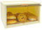 DFEO@MF Portapane, Portapane da Cucina Pieghevole a Torre con 20 Fogli di Carta per il Pane, Facile da Montare in Casa, Contenitore per il Pane per una Freschezza Ottimale (Giallo)