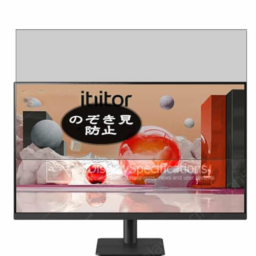 Générique Anti Espion Protection d'écran, compatible avec LG 27BA400 27 Monitor, Intimité Protégé Film Protecteur (non vitre verre trempé)