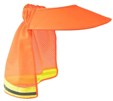 Kustimantu Sonnenblende Für Schutzhelm - Sonnenschutz Für Helm - Einstellbarer Sitz UV-Schutz Atmungsaktiv Für Gesicht Kopf Arbeit Wandern Garten Radfahren