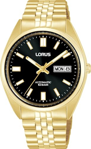 Lorus Damen Uhr Automatik Edelstahl Gold