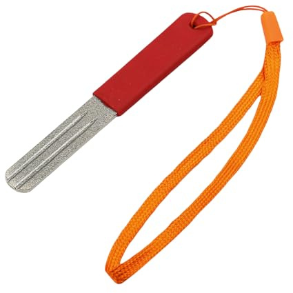 ZEPFJHE Aiguiseur de Crochets, Lime à hameçon, affûtage de Pierre à aiguiser, Outil d ' affûtage, Accessoire, Outil de meulage, Lime Double Face