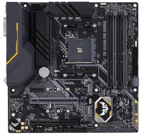 motherboard Fit For ASUS TUF B450M-PRO GAMING AMD B450 AM4 Motherboard Support Ryzen 5 5600X/5600 7 5800X3D 3600 9 5900X CPU M.2 SATA 6Gb/s MATX