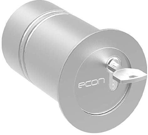 Geakv Safe, Stahl mit Aluminiumverschluss, Silber, Kombinationsschloss, Wasserfest, Kombinationssteuerung, Tragbar