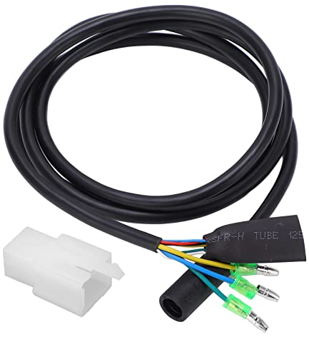 BuyWeek E-Bike Motor Extension Cable, Electric Bicycle Motor Adapter Cable 1300mm Waterproof Female Head 9 Pin Plug Electric Bike Motor Conversion Cable