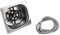 Ntcpefy Cup Washer, Acciaio Automatico per la Pulizia del Vetro Rinser Bar Rinser Glass Rinser, Accessorio per lavandino