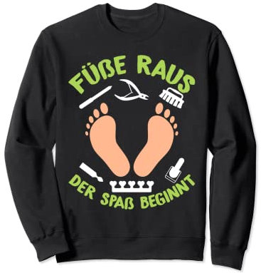 Fußpflegerin Medizinische Fußpflege Sweatshirt