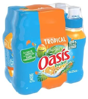 PUSH PULL TROPICAL 6X25CL, OASIS, L'UNITÉ