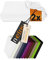 npluseins 2er Pack Spannbezüge für Nackenkissen Gesundheitskissen 959.1234, L, 40-45 x 60-80 cm, weiß