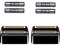 Ersatzscherteil Kompatibel mit BaByliss Folienrasierer FXFS2G / FXFS2 Rasierer,Elektrorasierer Scherkopf Scherfolie Kompatibel mit BaByliss Pro Folienrasierer,2 Sätze