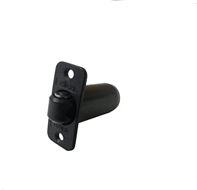 Rollenschnäpper schwarz für Glastüren