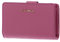 Coccinelle Metallic Soft Mini Wallet Grained Leather Pulp Pink