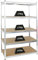 PROREGAL Scaffale per carichi pesanti Ragnar | AxLxP 180x120x60cm | Portata per ripiano 175kg | Zincato