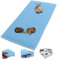NEO SOLVO Fleece Spielplatzmatte für Meerschweinchen und Kaninchen - Alles in einem: eine Decke, EIN riesiger Tunnel, EIN Haus, EIN Kissen und EIN Bett - 70 cm x 140 cm - Blau