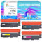 Clywenss 117A Toner Set Kompatibel mit HP 117A Tonerkartuschen für Color Laser MFP 179fwg 178nw 178nwg 179fnw 150nw 150a 150 178 179, 4-Pack (Schwarz Cyan Gelb Magenta)