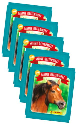 Panini Pferde Mon Club D'E'Quitation Sticker - Meine Reiterwelt (2024) - Sammelsticker - Auswahl (5 Tüten)