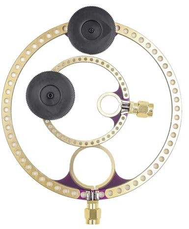 Hsthe Sea 2-Pack UV UHF VHF FM Small Loop Antenna 400M 470MHz Shortwave Active Receiving Antenna for HFDY Malahiteam DSP2