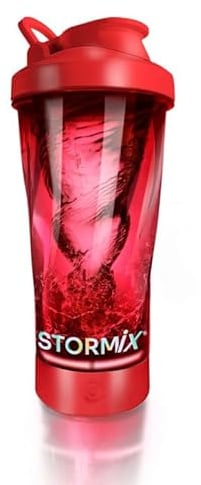 STORMIX – Mezclador de Proteinas eléctrica | Textura untuosa | Preparación homogénea para proteínas, pre workout | Capacidad 700 ml | Tritan & ABS, sin BPA | Bajo volumen sonoro | Recargable USB