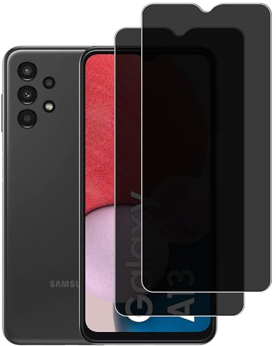 KELOLIN [2 pièces Anti Espion Verre Trempé Protection écran Pour Samsung Galaxy A12 / A13 4G/5G / A32 5G / A02s / A03s 9H Dureté, Anti Rayures, Confidentialité Protecteur d'Écran Verre