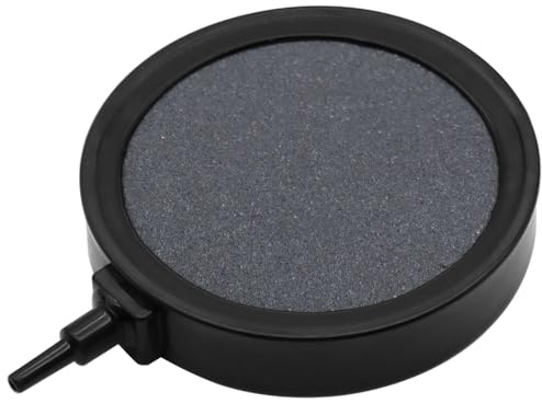 YDHfdc Disco de Piedra de Aire 10cm Difusor de Disco de Burbuja Piedra Difusora Acuario Conectar una Manguera de 4 mm / 8 mm para Acuarios, Peceras, Estanques
