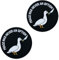 2 StückPEACE WAS NEVER AN OPTIONBestickt Lustige Patch Aufnäher Abnehmbare mit Stickereiverschluss Applikation Taktisch Militär Patch für Rucksäcke Baseballkappe Jacke Weste Kleidung Taschen